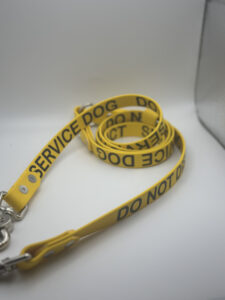 Yellow 6ft HF leash - PREMADE